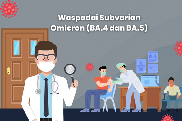 Waspadai Subvarian Omicron (BA.4 dan BA.5)